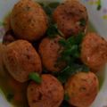 息子は怪獣♪'s cooksnap of when they made 焼きがんもどき.