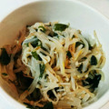 けあこ's cooksnap of when they made 簡単！わかめともやしのナムル.