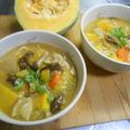 しのばぁたん's cooksnap of when they made かぼちゃときのこのほうとう（山梨名物鍋）.