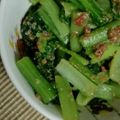 Mari2402's cooksnap of when they made 妊婦さんに＊小松菜の梅胡麻酢和え.