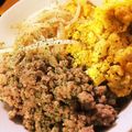 ✩mari✩'s cooksnap of when they made 鶏そぼろ三色丼.
