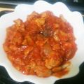 モスたん's cooksnap of when they made ナスと鶏もも肉のトマト煮.