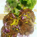 クック紫音's cooksnap of when they made もちもち蓮根団子焼き.