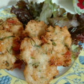 ディープらぶ's cooksnap of when they made 海老とれんこんのしんじょ揚げ.