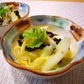 runa10's cooksnap of when they made セロリときくらげの甘酢あえ.