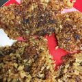 マリーS's cooksnap of when they made 残りご飯で煎餅二種.