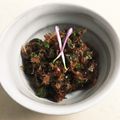 KSTママ's cooksnap of when they made 菊のガクの佃煮.