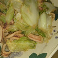 あかぷり's cooksnap of when they made キャベツといかの醤油マヨ炒め.
