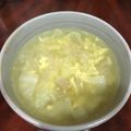 ☆Qro☆'s cooksnap of when they made たまご☆きゃべつと玉ねぎのすーぷ☆.