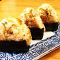 ふたごママちゃん's cooksnap of when they made ☆めんたい棒 辛子高菜 おにぎり.