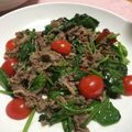 mami_mu's cooksnap of when they made ☆簡単＊絶品！牛肉とクレソンのサラダ☆.