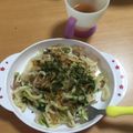mirualoha's cooksnap of when they made 基本の焼きうどん★だしが効いた醤油味★.