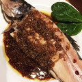 aFalcons's cooksnap of when they made ゴマドレとローリエ（月桂樹の葉）の出会い.