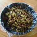 pitoming's cooksnap of when they made 大根やかぶの葉de＊ごはんの友＊.