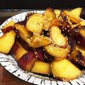 yukitaro73's cooksnap of when they made ココナッツオイルで！揚げない大学芋.