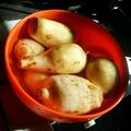＊KaNoｎ＊'s cooksnap of when they made 水につけるだけ！里芋の皮むき.