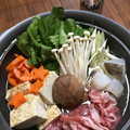 clover♡3's cooksnap of when they made 鍋の素いらず！シメまで旨い寄せ鍋。.