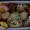 くまくまきち's cooksnap of when they made キャラ弁 モフルン.
