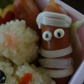 くまくまきち's cooksnap of when they made ハロウィンに♪ウィンナーdeリトルミイラ.