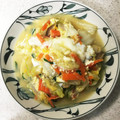 RoomA's cooksnap of when they made 白菜とシイタケと油揚げの和風卵煮.