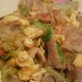 tanjoin's cooksnap of when they made レタスの大量消費に！豚肉とオイスター炒め.