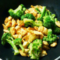 J_son's cooksnap of when they made ささみ&ブロッコリーのマヨ炒め.
