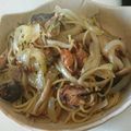 みしね's cooksnap of when they made サバ缶でウマウマ！和風パスタ☆.