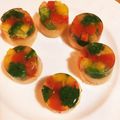 こりん家's cooksnap of when they made サーモンテリーヌ☆コンソメゼリー仕立て☆.
