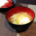 misatona's cooksnap of when they made 母の味☆白菜と落とし卵の味噌汁♪.
