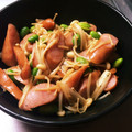 Kaor1nGo's cooksnap of when they made えのきとウィンナーのバター醤油炒め.