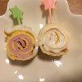 こなつぼうや's cooksnap of when they made 卵1つで♪お弁当ハムロール&チーズロール.