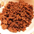 hakobetet's cooksnap of when they made 万能！冷えても白くならない！肉そぼろ☆.