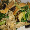 やまりんこ's cooksnap of when they made ごま油香る★なすと豚肉のオイマヨ炒め.