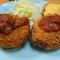 さちおうじ's cooksnap of when they made 残ったハヤシで簡単♪デミグラコロッケ☆.