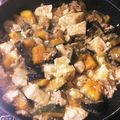 tonmii's cooksnap of when they made 厚揚げと茄子とさつまいものひき肉餡.