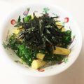 カヘルさん's cooksnap of when they made わさび菜のお浸し風サラダ♪スピード一品♥.