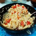 マリ丼's cooksnap of when they made トマトとイカのリゾット～♪♪.