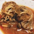 sesame1124's cooksnap of when they made ⭐炊飯器で簡単⭐切ればハンバーグ 1☆.