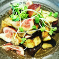 Meguminomy's cooksnap of when they made 簡単 いちじくと茄子のサラダ.
