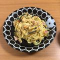 カジハルハル's cooksnap of when they made 豆腐で簡単♡南瓜のクリームパスタ.