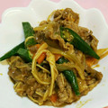 ﾁｮﾎﾞﾋﾟ's cooksnap of when they made 牛肉とｵｸﾗのｽﾀﾐﾅ炒め.