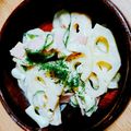 an☺'s cooksnap of when they made 簡単！レンコンのマヨサラダ.