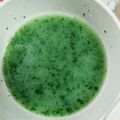 ｽｶｲﾌｨｯｼｭ☆'s cooksnap of when they made ★離乳食★【初期】小松菜粥（１０倍粥）♪.