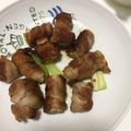 みさみさりんご☆'s cooksnap of when they made 長ネギの豚バラ肉巻き.