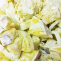 nisiyan's cooksnap of when they made さつまいもと玉ねぎだけ！サラダ.