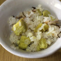 あじさい。's cooksnap of when they made さつまいもと舞茸の炊き込みごはん.
