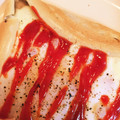 かーまーりーのママ's cooksnap of when they made 簡単☆HMでガレット風目玉焼き*^^*.