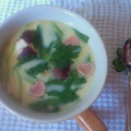 ⋆zizi✩‧₊˚'s cooksnap of when they made ふわとろ洋風茶碗蒸し.