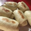 友梨ママ's cooksnap of when they made 薄力粉で作るベーコンのパン〜フライパン編.