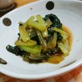 しょみ一's cooksnap of when they made 簡単小松菜のおひたし.